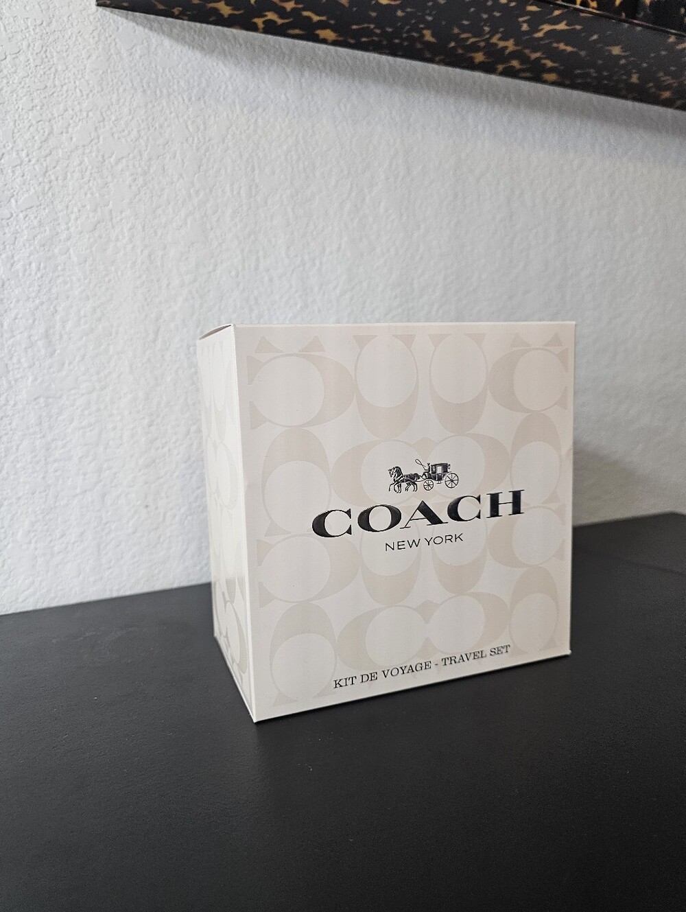 COACH Cream Boxed Perfume Set